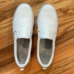 A New Day White Slip-On Sneakers